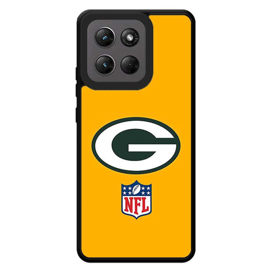 Green Bay Packer in Yellow Motorola Moto G Stylus 2026 Case