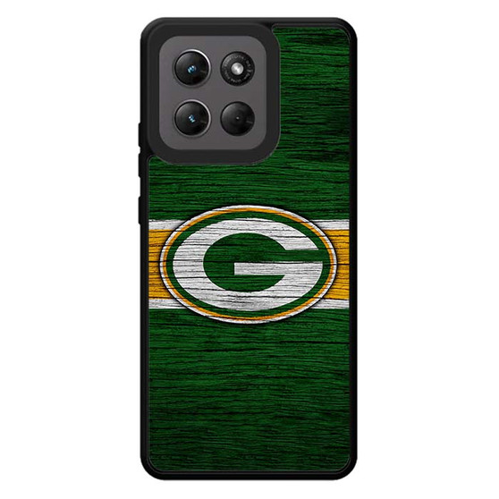 Green Bay Packer Wooden Style Motorola Moto G Stylus 2026 Case