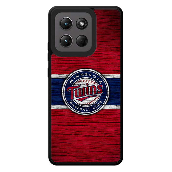 Minnesota Twins Wooden textur Motorola Moto G Stylus 2026 Case