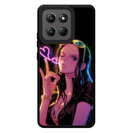 One Piece Series Nico Robin Neon Art Motorola Moto G Stylus 2026 Case
