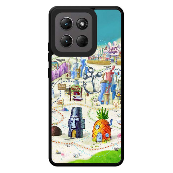 Spongebob Squarepants Maps Motorola Moto G Stylus 2026 Case