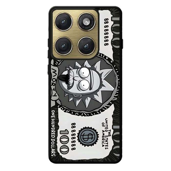 Rick and Morty One Hundred Dollars Rick Motorola Edge 2026 Case