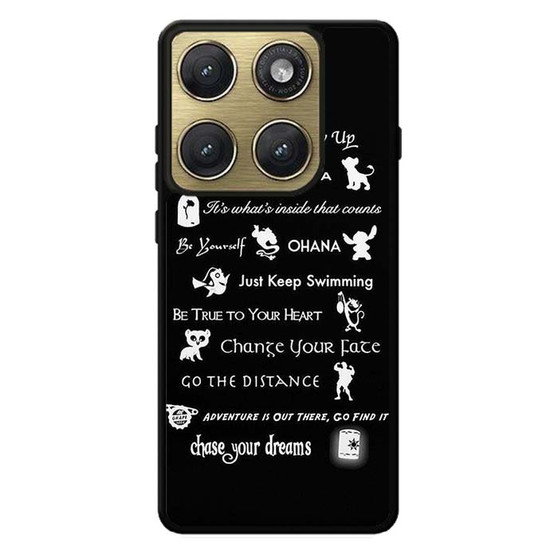 All Disney QUOTES Motorola Edge 2026 Case