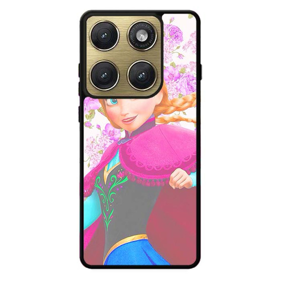 Anna Frozen Pink Floral Motorola Edge 2026 Case