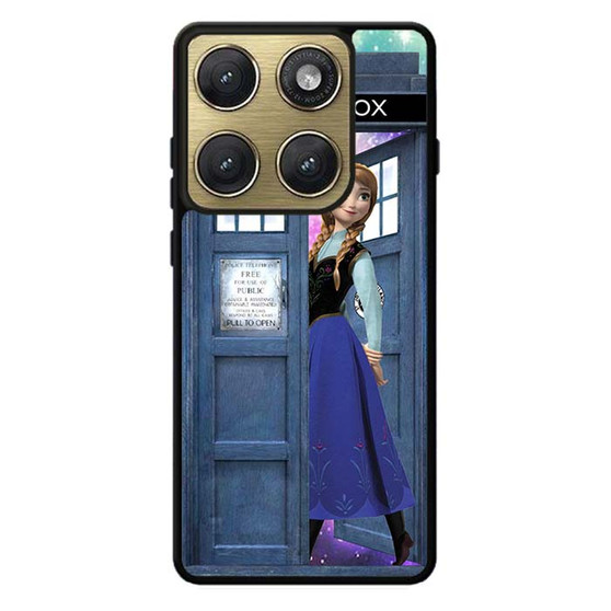 anna frozen tardis Motorola Edge 2026 Case