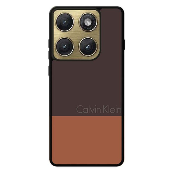 Calvin Klein Brown Mix Motorola Edge 2026 Case