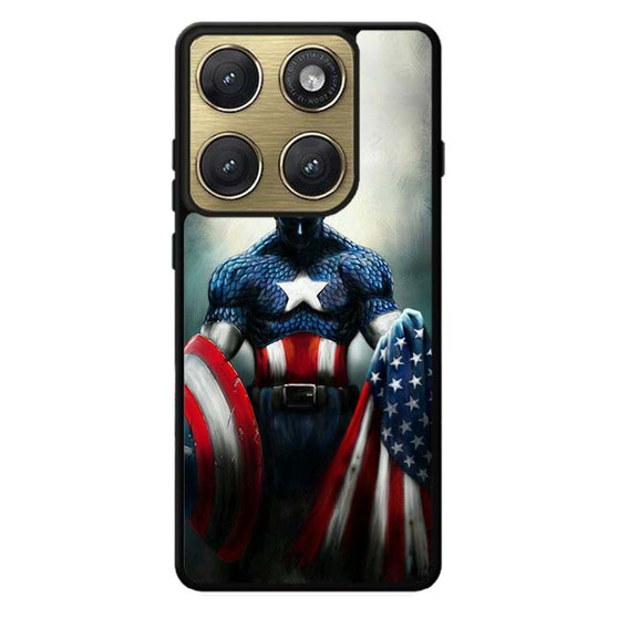 Captain America Art Motorola Edge 2026 Case