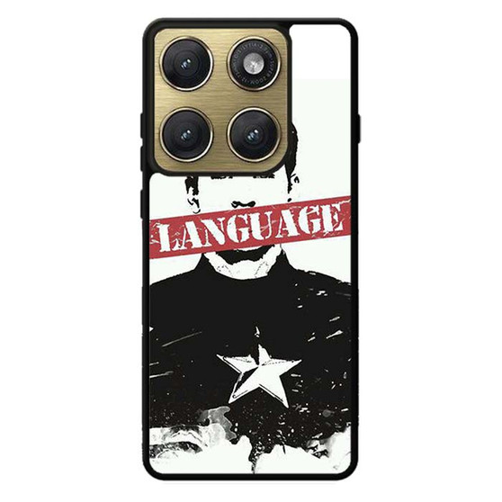 Captain America Language Motorola Edge 2026 Case