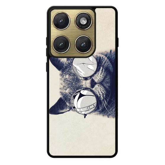 cat hipster Motorola Edge 2026 Case