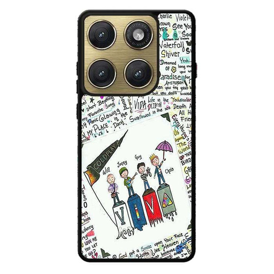 Coldplay Arts Motorola Edge 2026 Case
