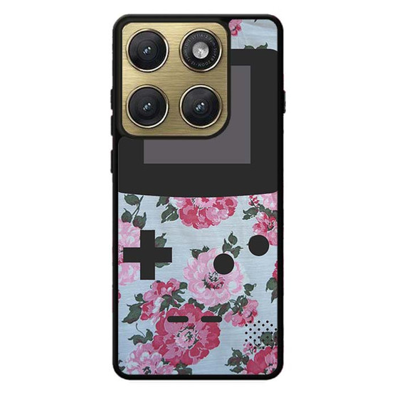 floral vintage gameboy Motorola Edge 2026 Case