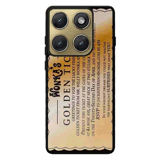 Golden Ticket Motorola Edge 2026 Case