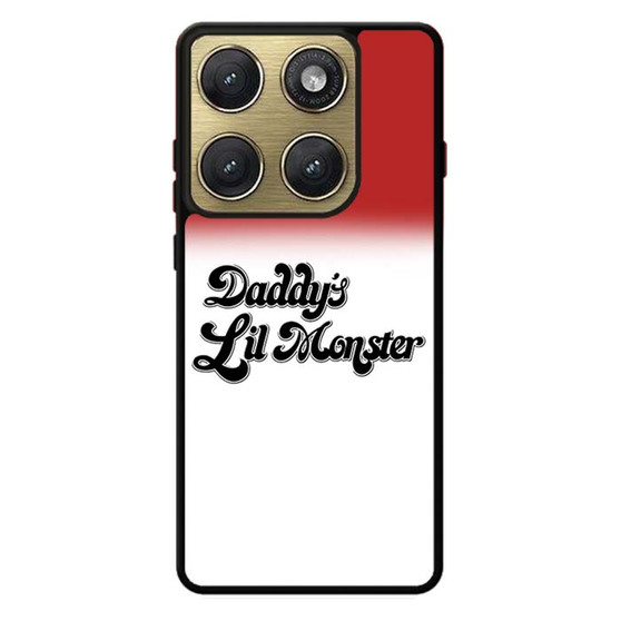 Harley Quinn Daddy's lil monster Motorola Edge 2026 Case
