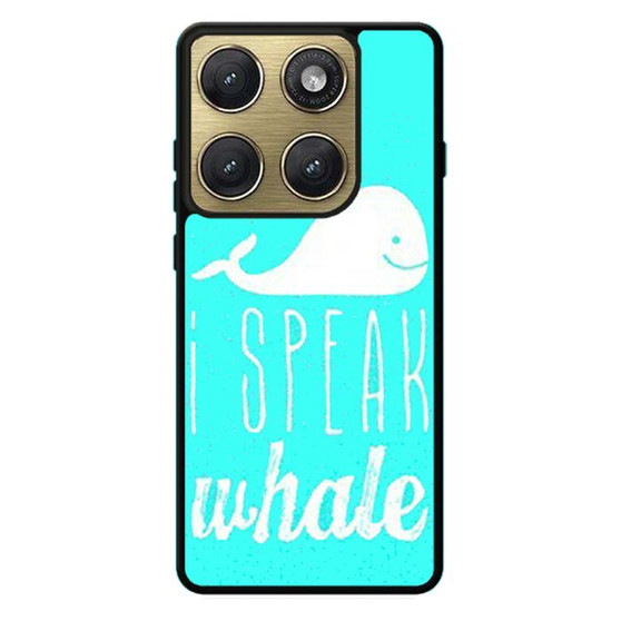 I Speak Whale Motorola Edge 2026 Case
