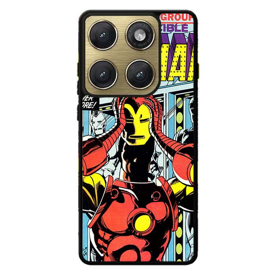 Iron Man Marvel Comic Cover Motorola Edge 2026 Case