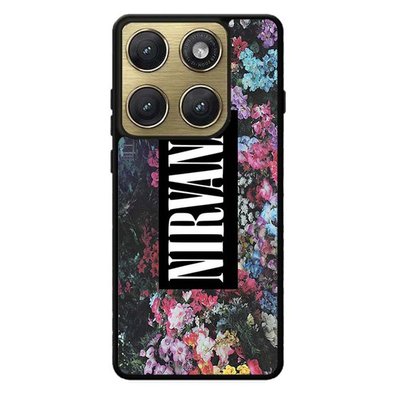 nirvana floral vintage Motorola Edge 2026 Case