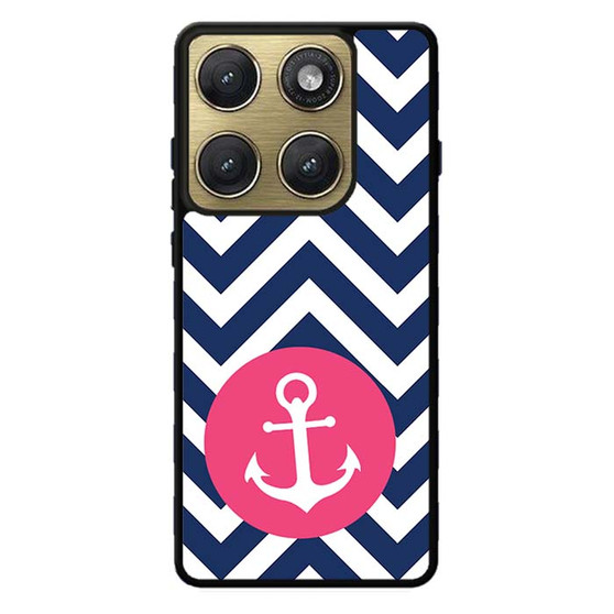 Pink Blue Victoria Motorola Edge 2026 Case