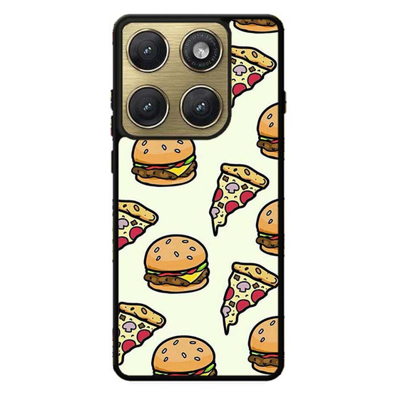 Pizza And Humbergers Collages Motorola Edge 2026 Case