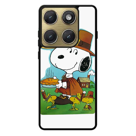 Snoopy Happy Turkey day Motorola Edge 2026 Case