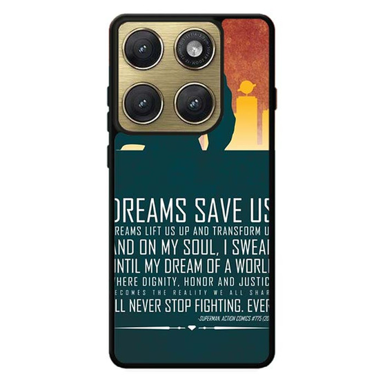 Superman Quote Motorola Edge 2026 Case