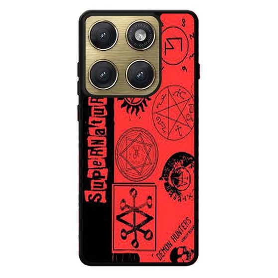 supernatural logo art Motorola Edge 2026 Case