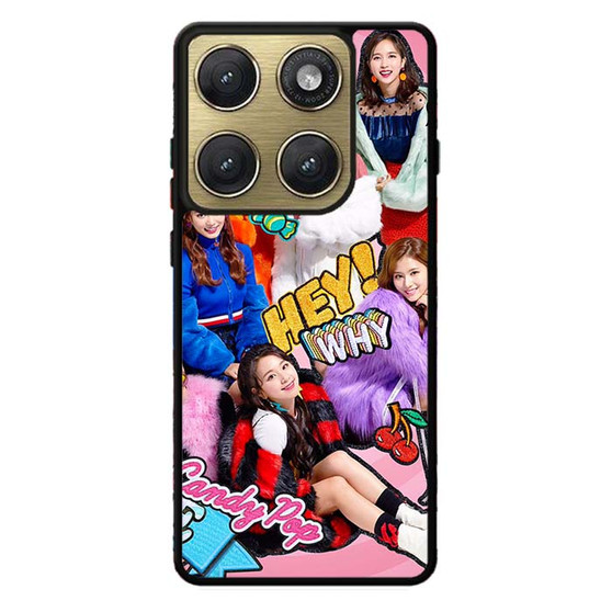Twice Collage Quotes Motorola Edge 2026 Case