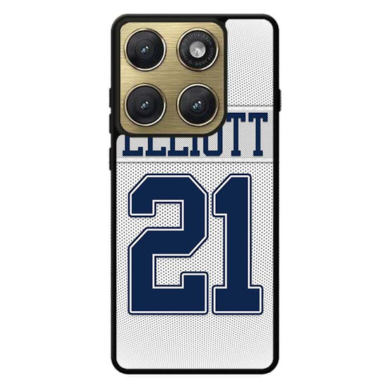 Cowboys Elliott 21 in Pattern Motorola Edge 2026 Case