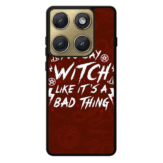 Chilling Adventures of Sabrina Quotes Motorola Edge 2026 Case