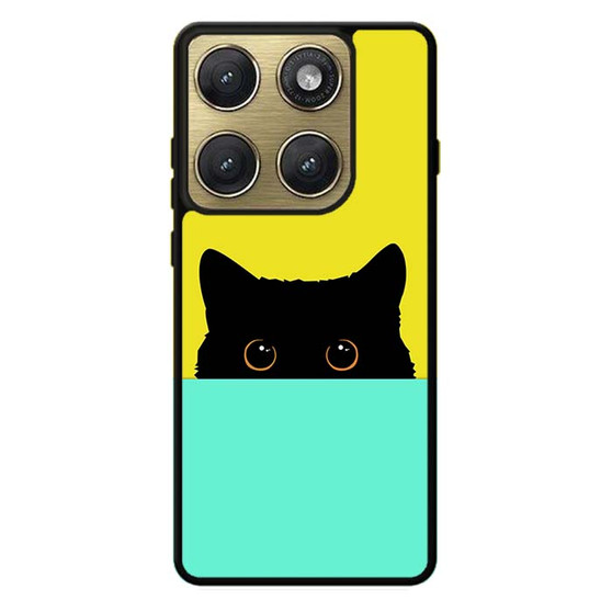 Cute Black Cat Motorola Edge 2026 Case