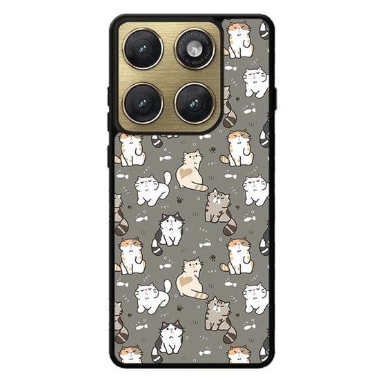 Cute Cats Collages Motorola Edge 2026 Case