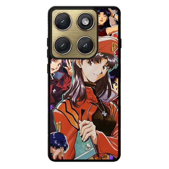 Evangelion Misato Katsuragi Collage Motorola Edge 2026 Case