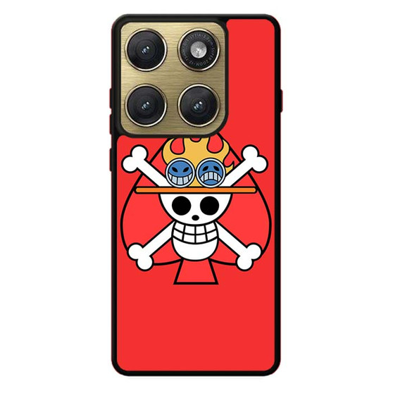 One Piece Ace Spade Motorola Edge 2026 Case