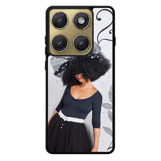 Sia Black and White Motorola Edge 2026 Case