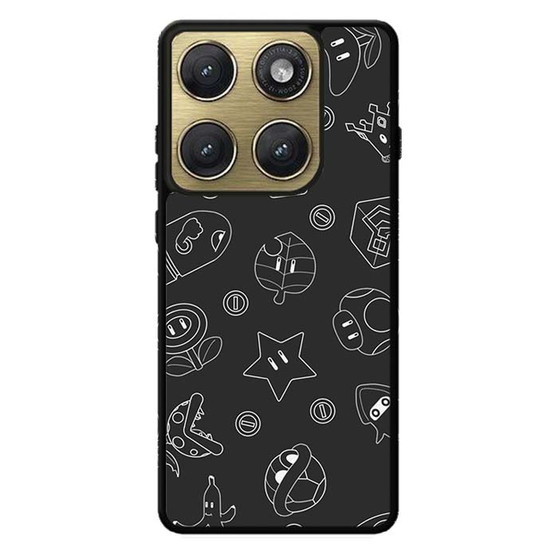 Super Mario game Items Motorola Edge 2026 Case