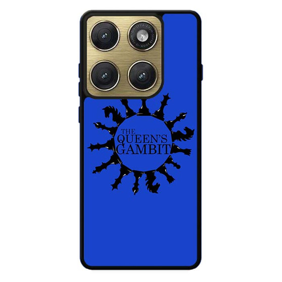 The Queens Gambit in Blue Motorola Edge 2026 Case