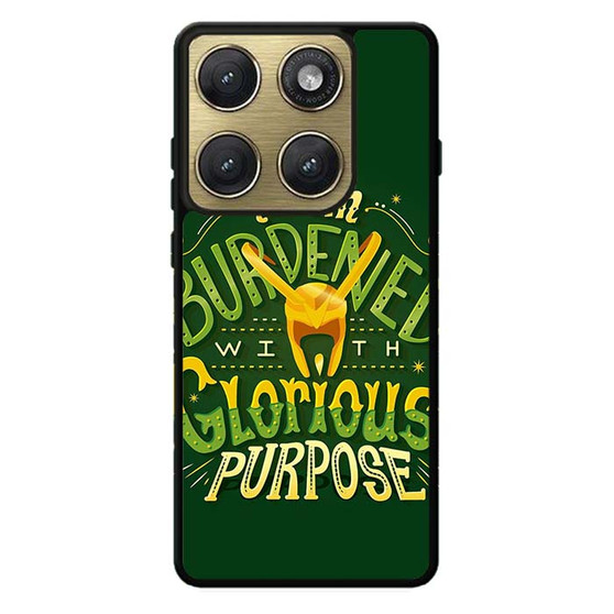 Loki Quotes Glorious Purpose Motorola Edge 2026 Case