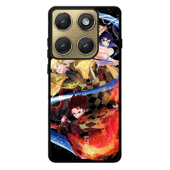Demon Slayer Tanjiro Zenitsu and Inosuke Motorola Edge 2026 Case