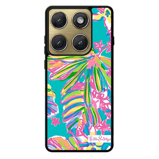 Lilly Pulitzer Summer Palm Motorola Edge 2026 Case