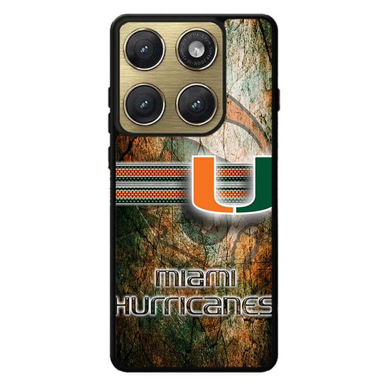Miami Hurricanes 1 Motorola Edge 2026 Case