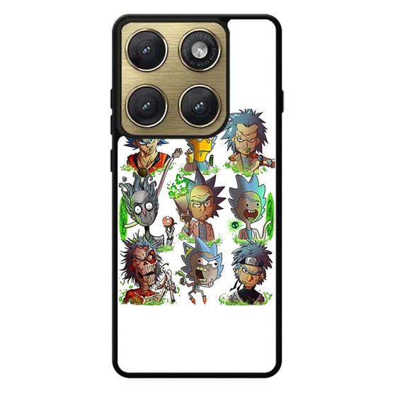 Rick and Morty Anime Style Motorola Edge 2026 Case