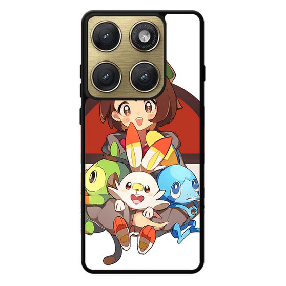 Scorbunny Grookey Sobble Pokemon Sword and Shield Motorola Edge 2026 Case
