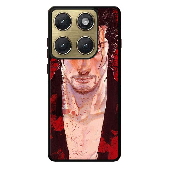 Vagabond musashi miyamoto in Red Motorola Edge 2026 Case