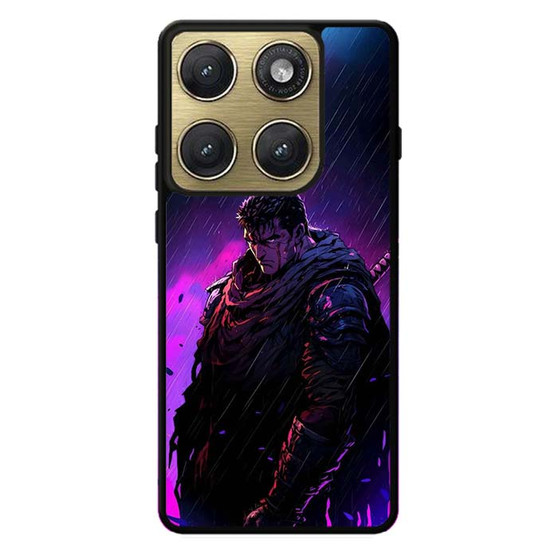Berserk Guts in Rain Motorola Edge 2026 Case