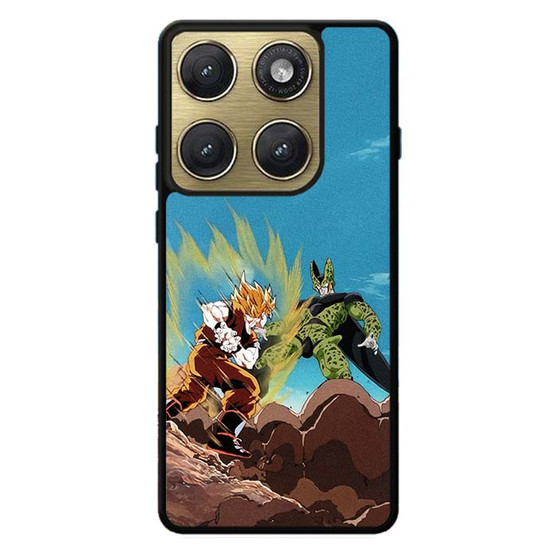Dragon Ball Z Goku Vs Cell Motorola Edge 2026 Case