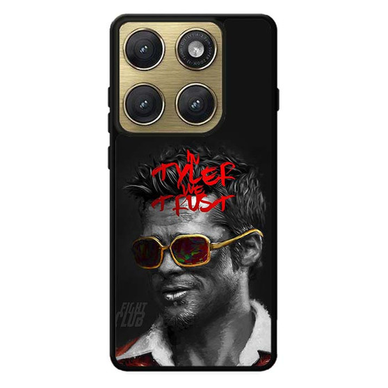 Fight Club in Tyler We Trust Motorola Edge 2026 Case