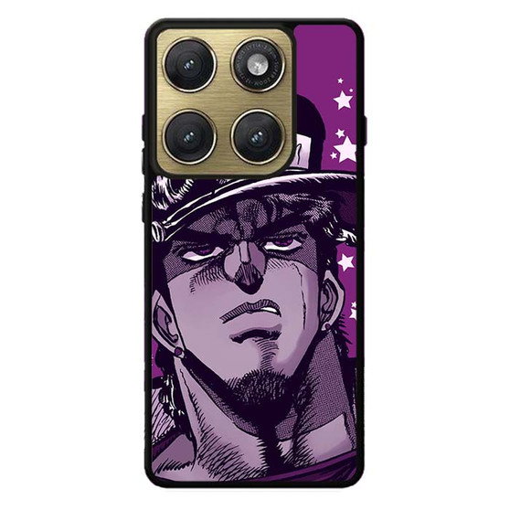 Jojo's Bizarre Adventure Jotaro in Purple Motorola Edge 2026 Case