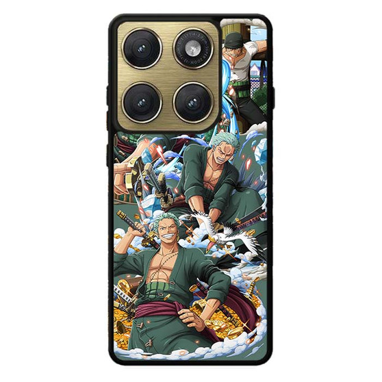 One Piece Collage Roronoa Zoro Motorola Edge 2026 Case