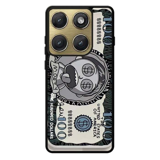 Rick and Morty One Hundred Dollars Motorola Edge 2026 Case