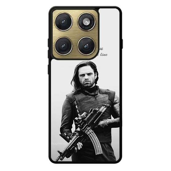 The avengers bucky quote Motorola Edge 2026 Case