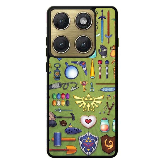 The legend of zelda items Motorola Edge 2026 Case